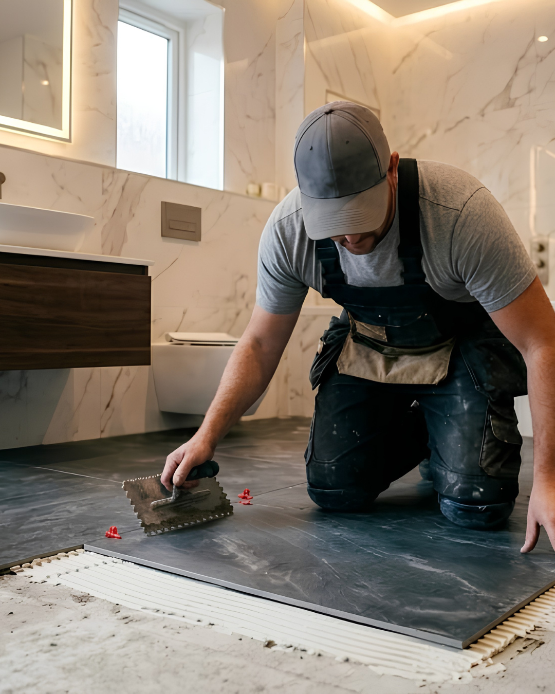 marble, granite, porcelain installation